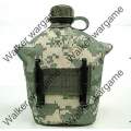 1Qt Canteen Water Bottle w/Pouch and Cup - Digital Camo ACU