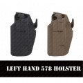 578 Holster Grip Lock System Pro Fit Handgun Left hand Holster Black