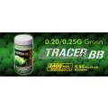 GandG Airsoft Tracer BB 0.25g 2400 Shots Green (Glow In The Dark)