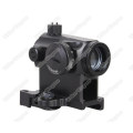 Emerson T1 Micro Reflex Red and Green Dot Sight with QD Riser - Black