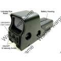 552 Red/Green Reflex Dot Holographic Sight - Tan