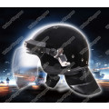 Tactical Anti Riot Helmet With Face Polycarbonate Visor And Leather Neck Protector