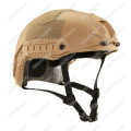 Basis Fast Jump Helmet With NVG Mount & Side Rail Desert Tan