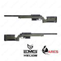 EMG Helios EV01 Bolt Action Airsoft Sniper Rifle by ARES OD Green