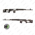 WE tech SVD Dragunov GBB Green Gas Blow Back Sniper Rifle