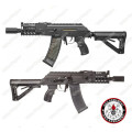 G&G Tactical RK74 CQB KeyMod AK CQB AEG Airsoft Gun Build In ETU MOSFET - Black