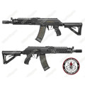 G&G Tactical RK74 E KeyMod AK Carbine AEG Airsoft Gun Build In ETU MOSFET - Black