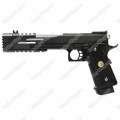 WE HI CAPA 7inch Dragon B Full Metal GBB Pistol Tactical Assault Pistol  Black
