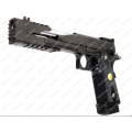 WE HI CAPA 7inch Dragon B Full Metal GBB Pistol Tactical Assault Pistol  Black