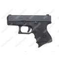 WE Tech Mini Subcompact Glock 27 Green Gas Blow Back Pistol - Black