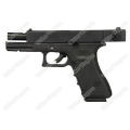 WE Tech Glock 18C Geen Gas Blow Back Pistol - Black Semi Auto/Full Auto Black