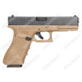 WE Tech Glock 17 Green Gas Blow Back Pistol - Tan