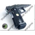WE HI CAPA 4.3 OPS-Tactical Full Metal GBB Pistol - Black