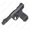 Action Army AAP01 Assassin Green Gas Pistol (Ruger Mark IV Style) Black