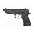 G&G GPM92 MK3 Gas Blowback Airsoft M9 Pistol - BLACK V2 Full metal