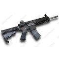 WE HK416 Green Gas Blow Back 4168 GBB Rifle - Black  Open Chamber Version)