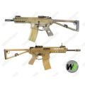 WE KAC PDW 8` Open Bolt Green Gas Blow Back GBB Rifle - Tan