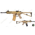 WE KAC PDW 8` Open Bolt Green Gas Blow Back GBB Rifle - Tan