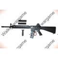 G&G M16A4 Full Metal TR16 R5 Blow Back AEG Airsoft Gun - Black