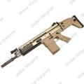 WE FN SCAR H CQC FN Herstal MK17 AEG Rifle  Tan
