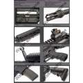 G&G HK418 Top Tech Airsoft Full Metal Rifle Electric Blowback