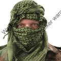 Mil Spec 100% Cotton Tactical Shemagh OD Green / Black