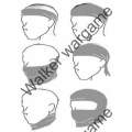 US Marine Digital Woodland - Multi WARP Seamless Headband Headwear Neck Face Mask Multiwarp