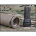 BD AAC M4-2000 Airsoft Silencer With Flash Hider- Tan color