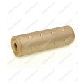 Airsoft Rilfe 14mm Full Metal Silencer - Tan  - Short Type 105mm Fit Pistol And Rifle