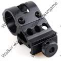 Tactical 25mm Side Swing Flashlight And Laser Mount for RAS / RIS Rail