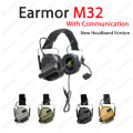Wolf Grey EARMOR M32 Noise Reducing Headset MOD3 Electronic Communication Hearing Protector