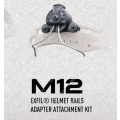 M12 MK Helmet (Team Wendy Helmet) Rails Adapter Attachment Kit for Earmuff