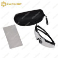 Earmor S01 Shooting Glasses ANSI Z87.1 With Case - Clear Lens