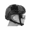 Black Frame - Clear Lens FMA SF Tactical Helmet QD Goggle Anti FOG Wind Dust Protection ANSI Z87.1