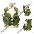 Tactical Navy Seal Combat Modular Assault Vest - OD Green