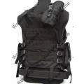 TAC Tactical vest With Belt - Black