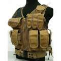 TAC Tactical vest With Belt - Coyote Tan