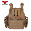 YAKEDA Quick Release Plate Carrier Molle Vest - Tan