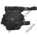 Tactical Drop Leg Utility Bag  - Black