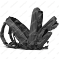 Emerson 45L Combat Molle Bag With Rain Cover Free Water Molle Pouch - Black