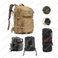 Emerson 45L Combat Molle Bag With Rain Cover Free Water Molle Pouch - Black