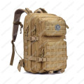 Emerson 45L Combat Molle Bag With Rain Cover Free Water Molle Pouch - Tan