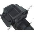 Utility Tool Waist Pouch Carrier Bag - Black