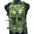 3P Molle Assault Backpack Bag 30L  - Woodland Camo