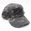 Operator Cap Velcro Flag Blood Patch Special Forces Multi Camo Black MCBK