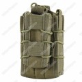 WWG Molle Bungee Rifle Mag And Pistol Mag Pouch Magazine Holder - OD Green