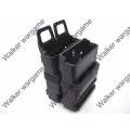 Molle FastMag Rifle Magazine Clip Holder Pouch Set - SWAT Black