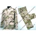 BDU Battle Dress Uniform Full Set - US Army Three Tan Desert Camo Size S