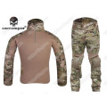 Combat Set Shirt & Pants Build in Elbow & Knee Pads - US Speical Force Multi Camo Size S