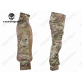 Combat Set Shirt & Pants Build in Elbow & Knee Pads - US Speical Force Multi Camo Size L
